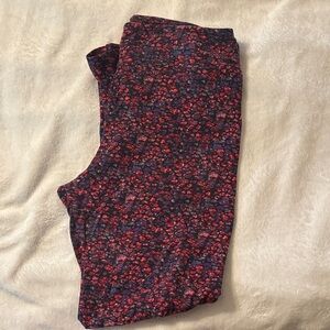 LuLaRoe Multicolor Patterned Leggings
